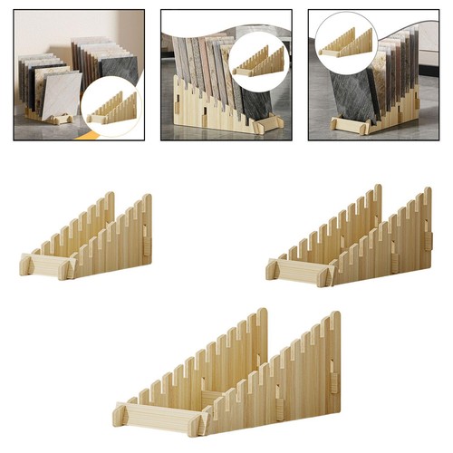 Floor tile display stand - floor, for