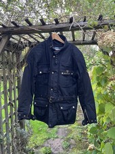 Frank Thomas Legend Motorcycle Jacket Size Large L With Zip Out Liner Belstaff