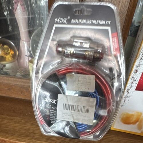 1500w car amplifier - wiring, kit
