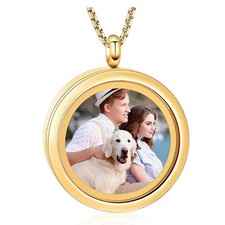 Carry Photo Glass Memorial Urn