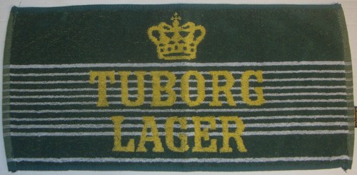 Tuborg lager bar - tuborg, towel