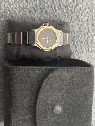 Cartier rare automatic gold - cartier,