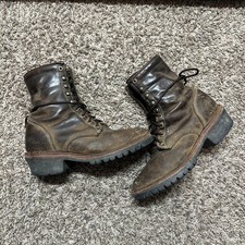 Chippewa Leather Logger Boots