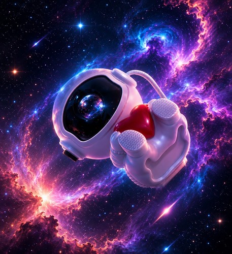 Astronaut galaxy projector - astronaut,