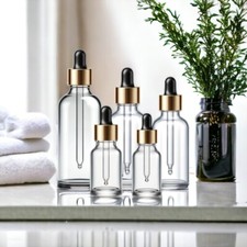 Glass Dropper Bottles Blue