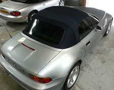 BMW Z3 Blue Mohair Hood, Soft Top,Roof £1120 Fitted At Our Workshop In Stockport