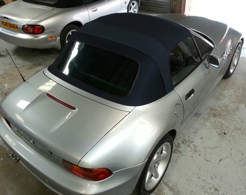 Bmw blue mohair hood - bmw, z3