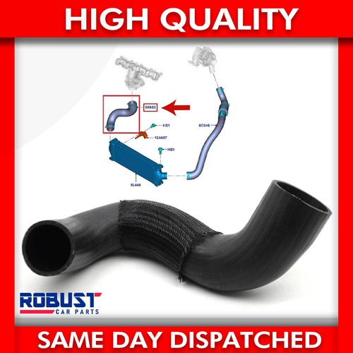 Intercooler turbo hose - intercooler, for