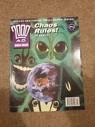 2000ad prog 805 - 2000ad, dredd