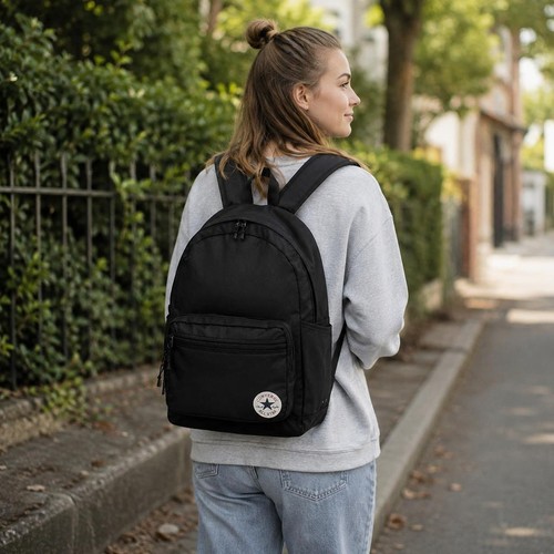 New converse rucksack black - new,