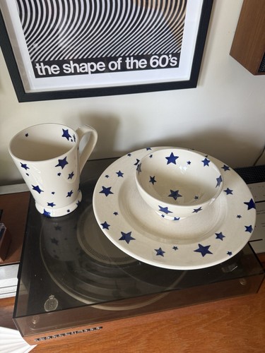Emma bridgewater blue stars - bridgewater,