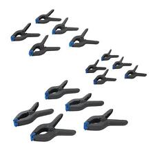 Quality Spring Clamps Small - Extra Large Nylon Plastic Quick Grips Craft Clamp