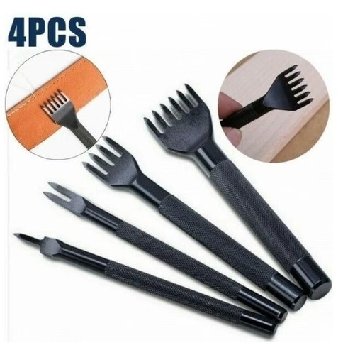 4pcs 5mm leather - 3/4/5mm, craft
