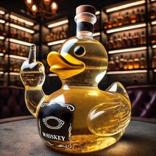 Duck Shape Whiskey Decanter