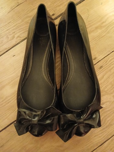 Melissa black shoes size - black, 5