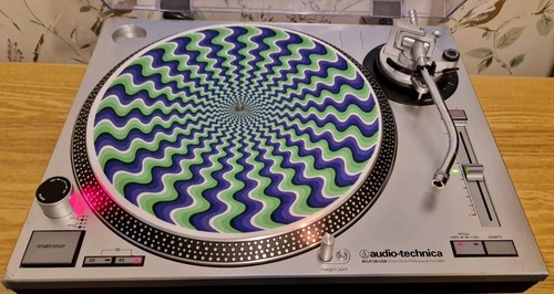 Psychedelic slipmat record - psychedelic,