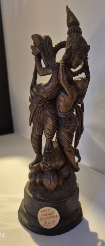 Hindu rosewood statue - rosewood,