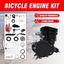 2-Stroke 110CC Gas Engine Motorized Bicycle Petrol Bike Engine CDI Kit Black