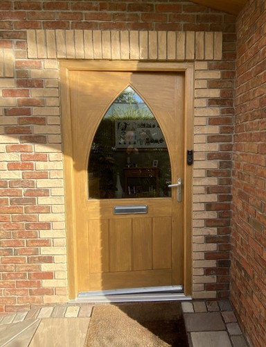 Gothic door frame - gothic, in