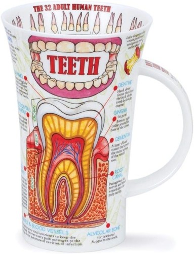 Dunoon teeth glencoe shape mug - dunoon,