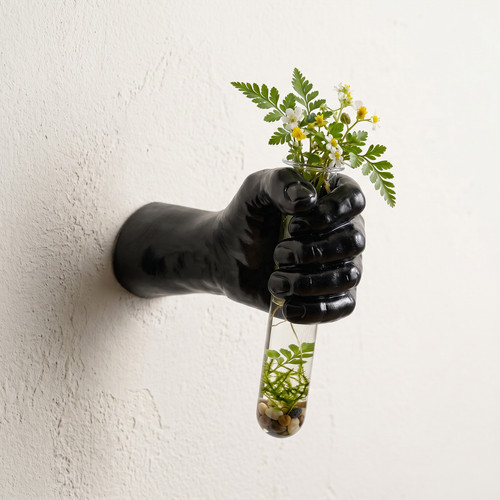 Creative fist wall vase - wall,