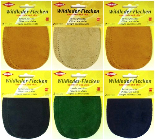 Kleiber suede patches - suede, pack