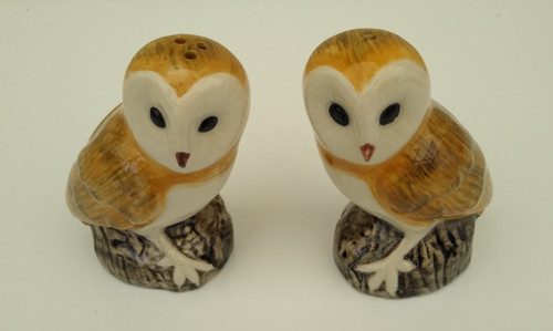 Quail pottery barn owls - , cruet