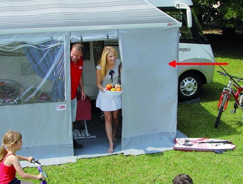 Fiamma motorhome privacy room - motorhome,