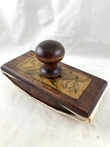 Wooden snowdrop ink - snowdrop, blotter