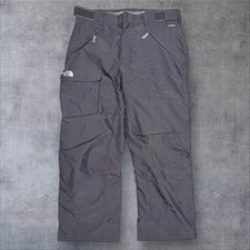 Mens Dark Grey The North Face Hyvent Ski Trousers Salopettes (Size L) S722