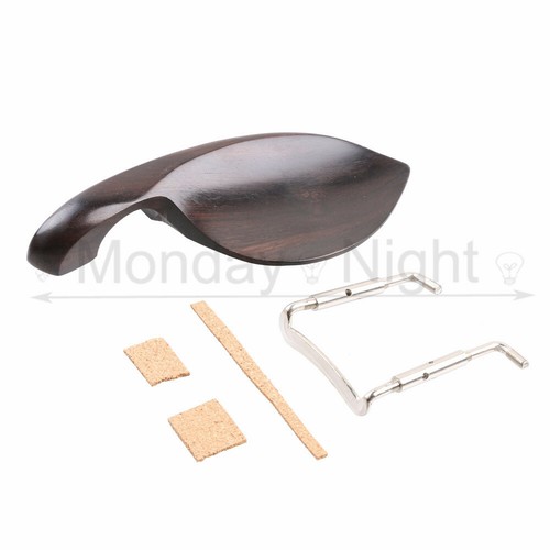 Ebony violin chin rest - ebony, 4/4