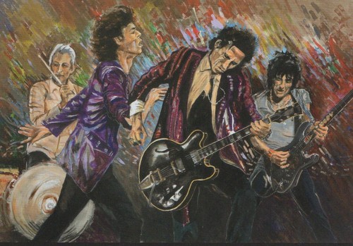 Rolling stones stage by - rolling,