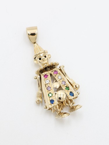 Vintage 9ct yellow solid gold - vintage,
