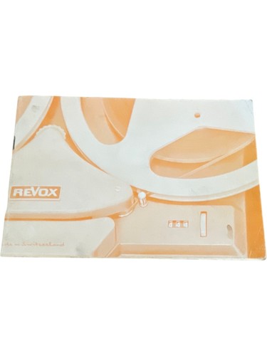Revox g36 instruction manual - g36,