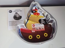 RARE WILTON RETRO PIRATE SHIP