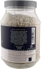 Celtic Sea Salt 500G, Light Grey, Coarse, Unrefined Natural Hand Harvested Sea