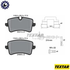 BRAKE PAD SET DISC BRAKE