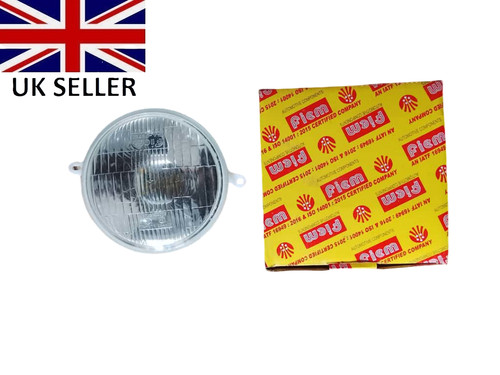 Vespa complete headlight - complete, unit