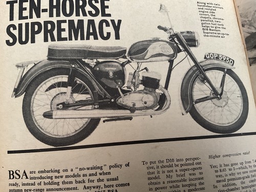 Bsa bantam d10 era - bantam, 66