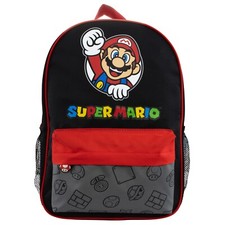 Boys Super Mario Backpack | Gaming School Bag | Super Mario Bros Bag For Boys