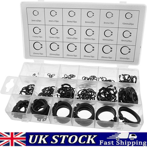 300pc mixed circlip set - mixed,