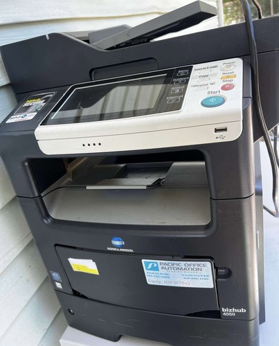 Konica minolta bizhub 4050 - bizhub,