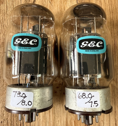 Matched pair gec kt88 - pair,