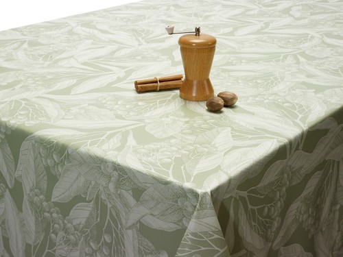 Oval wipe clean tablecloth - oval,