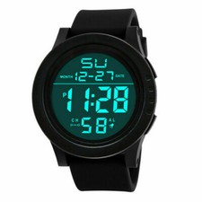 Mens Digital Sport Watch LED