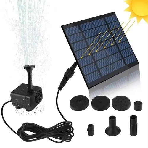 Solar panel powered water - panel,