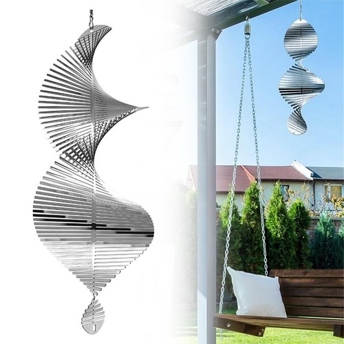 Outdoor metal wind spinner - metal,