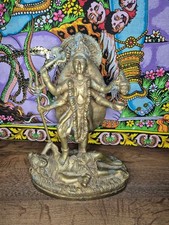Small 9 inch brass MahaKali