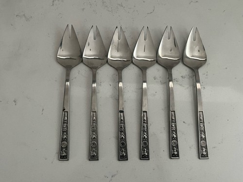 Vintage party forks - x,