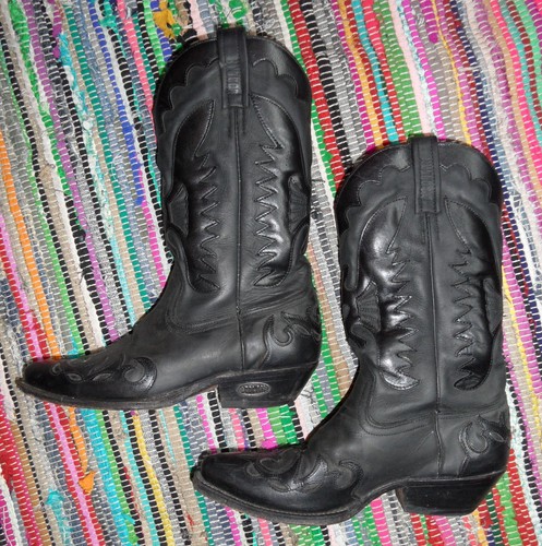 Vintage loblan black - vintage, leather
